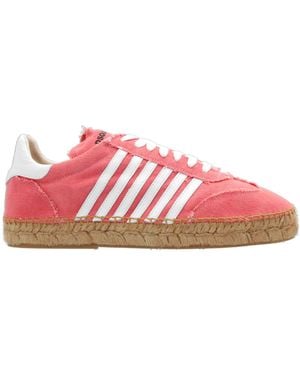 DSquared² Hola Lace-Up Sneakers - Pink