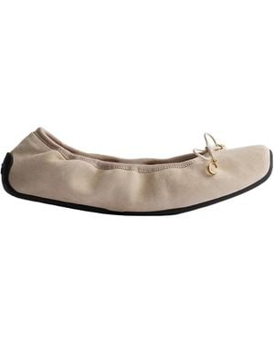 Dior Cœur Ballet Flat - Natural