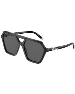Tiffany & Co. Logo Sunglasses - Grey