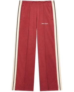 Palm Angels Logo Casual Trousers - Red
