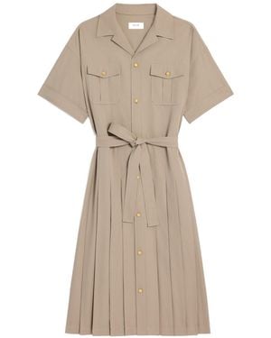 Celine Saharienne Dress - Natural