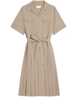 Celine Saharienne Dress - Natural