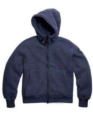 Canada Goose Chilliewack Logo Patch Hooded Jacket - Blue