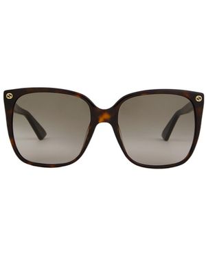 Gucci Square-Frame Sunglasses - Multicolor