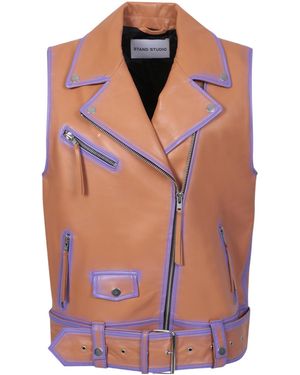 Stand Studio Vests - Pink