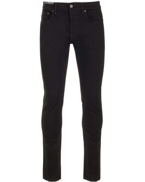 Pt Pantaloni Pt Torino Swing Low-Rise Straight-Leg Jeans - Blue