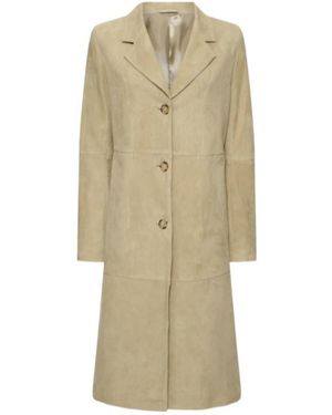 TOTEME Long-Sleeved Coat - Natural