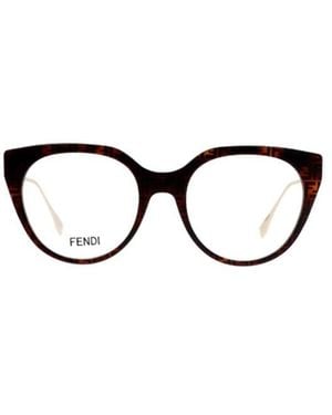 Fendi Cat-Eye Frame Glasses - Multicolor