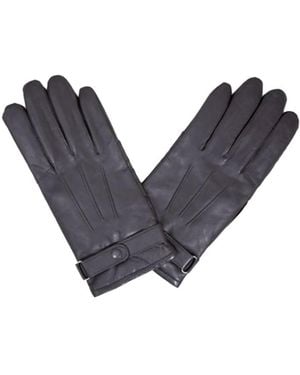 Barbour Five-Finger Gloves - Blue