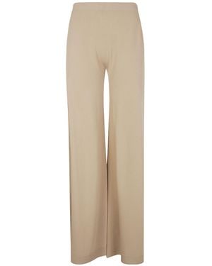D.exterior Wide Leg Trousers - Natural