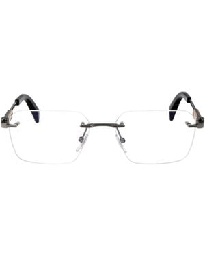 Chopard Eyewear Geometric Frame Glasses - Natural