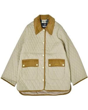 Barbour Quilted Jacket - Metallic