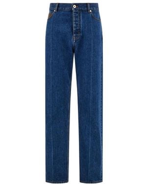 Ferragamo Five Pocket Jeans - Blue