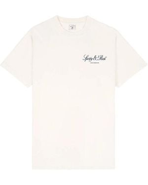 Sporty & Rich Short-Sleeved T-Shirt - White