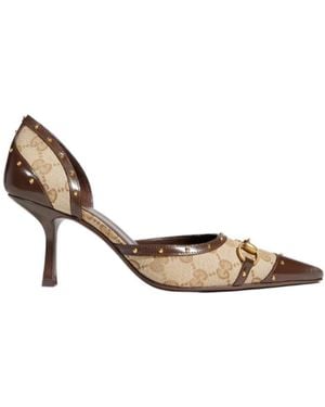 Gucci Savoy Court Shoes - Metallic