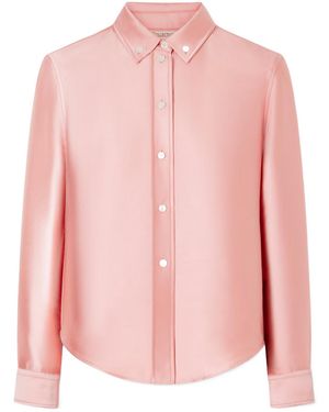 Calvin Klein Sophie Satin Shirt - Pink