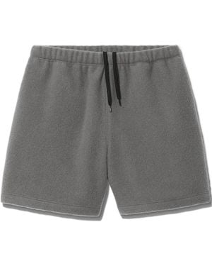 Rier Elastic Waist Shorts - Grey