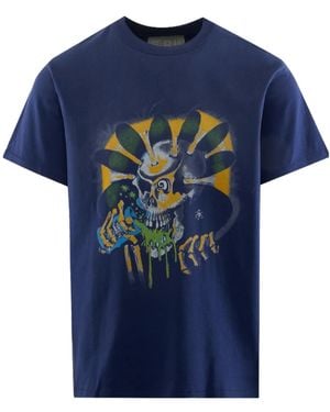 ERL Short-Sleeved T-Shirt - Blue