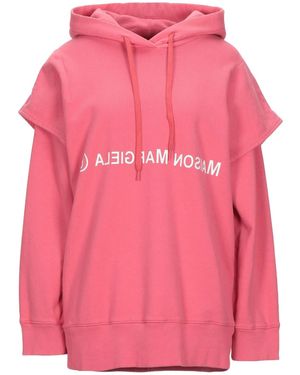 MM6 by Maison Margiela Hooded Track Jackets - Pink