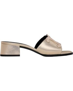 【CELINE】CLEMENCE MULE CELINE CLEMENCE MULE IN LAMBSKIN AND PATENT CALFSKIN - | CELINE
