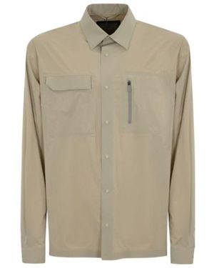 Herno Chest-Pockets Long Sleeved Shirt - Natural