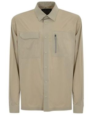 Herno Chest-Pockets Long Sleeved Shirt - Natural