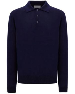Canali Nuvola Seamless Polo - Blue