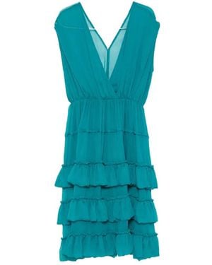 Dries Van Noten Dally 3040 W.W.Dress Pet - Blue