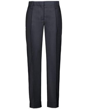 Versace Pleated Formal Pants - Blue