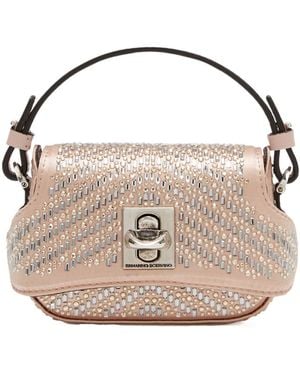 Ermanno Scervino Embellished Mini Shoulder Bag - Pink