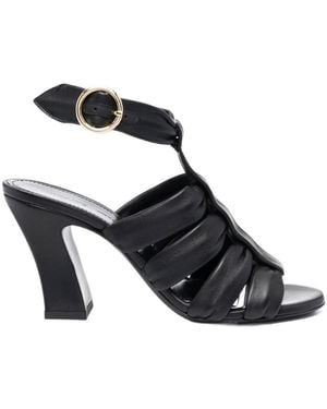 KHAITE The Perth 85Mm Sandals - Black