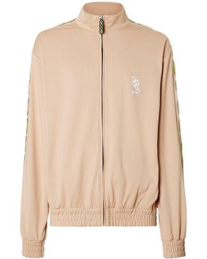 Gcds Zipped Sweatshirt - Natural