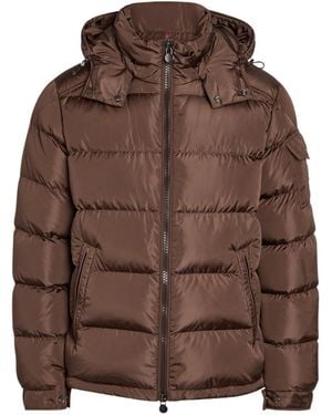 Moncler Maya Padded Shell Jacket - Brown