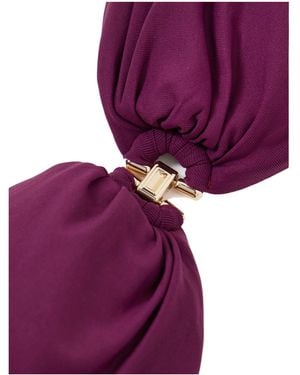 Melissa Odabash Bandeau Bikini - Purple