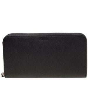 Prada Zippered Wallet - Black