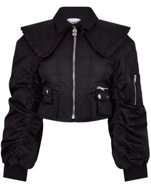 Ganni Duchesse Jkt Ld99 - Black