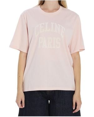 Celine Loose T-Shirt - Pink
