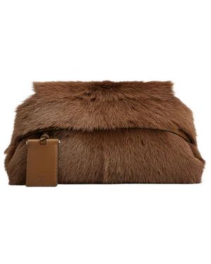 Tod's Wave Pouch - Brown