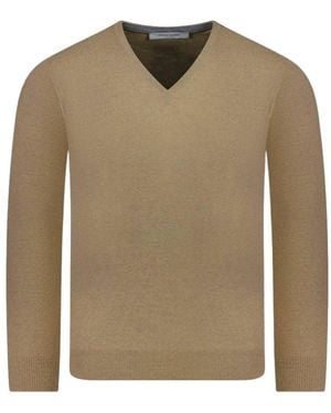 Gran Sasso V-Neck Sweater - Green
