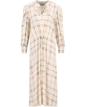 Barbour Asker Midi Dress - Natural
