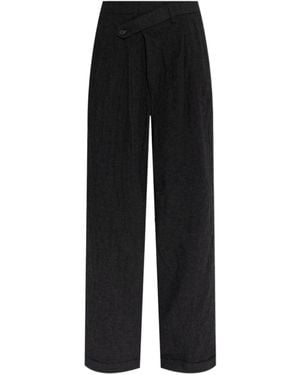 R13 Dropped-Crotch Pants - Black