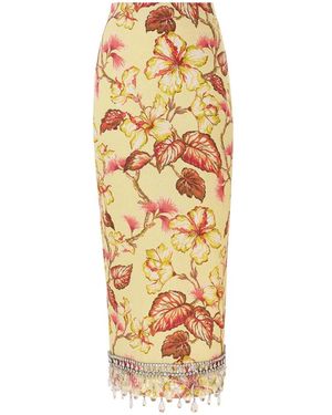 Zimmermann Matchmaker Diamante Skirt - Metallic
