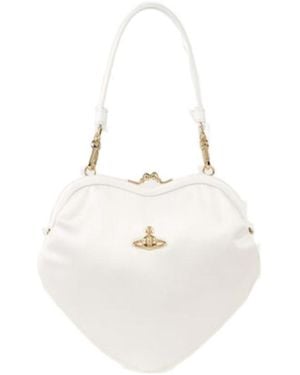 Vivienne Westwood Belle Heart Frame Purse - White