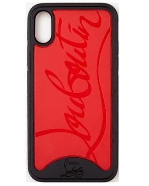 Christian Louboutin Iphone X Loubiphone Case - Red