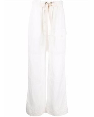 Stella McCartney Drawstring Casual Trousers - White