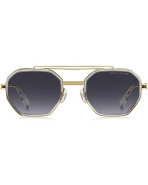 Marc Jacobs Eyewear Geometric Frame Sunglasses - Gray