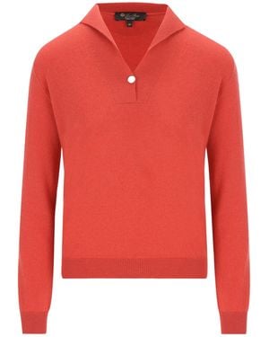 Loro Piana Sergio Polo Shirt - Red
