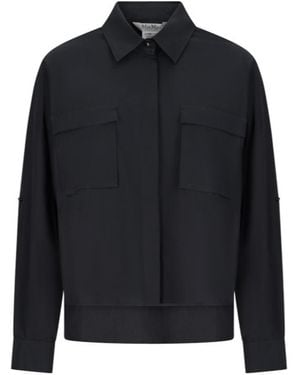 Max Mara Flap-Pocket Shirt - Blue