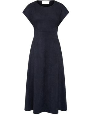 Juvia Flared Dress - Blue