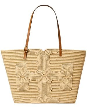 Tory Burch Simple Straw Bag - Natural